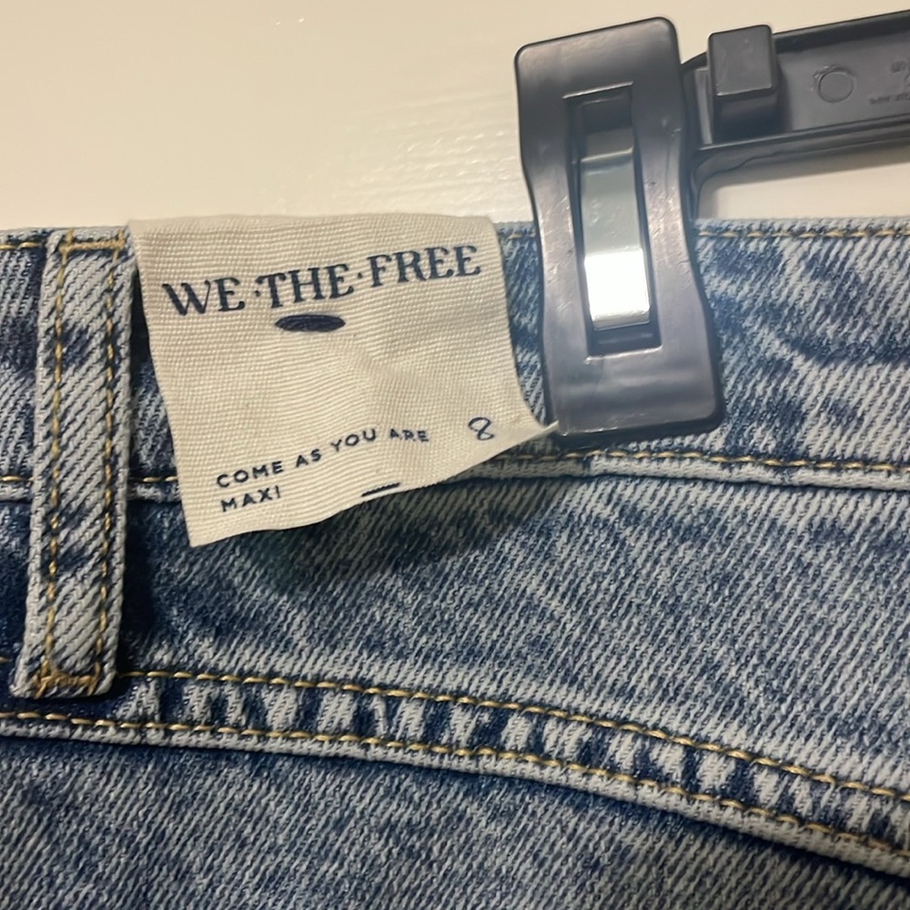 We The Free Indigo Denim Skirt - Picture 5 of 5